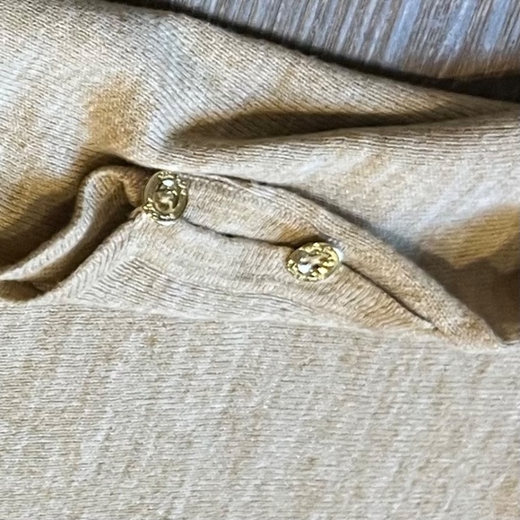 Lilly Pulitzer Jupiter Sweater Dress Cotton Modal Wool PB Camel Heather L - Picture 7 of 11